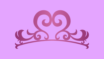 lead like a queen logo purple